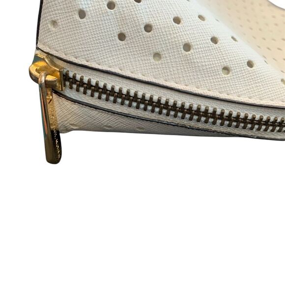 Michael Kors White and Gold Cosmetic Bag - Picture 5 of 6